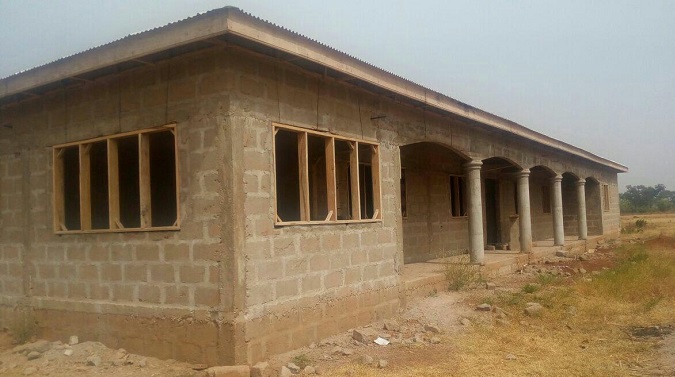 The new health facility that has come to a standstill